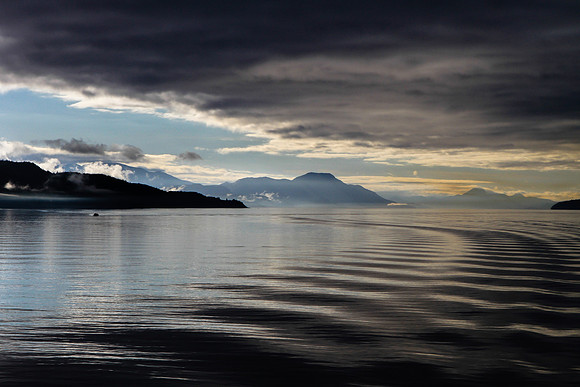 Early Morning Rise, Inside Passage, Alaska