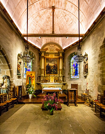 Eglise Saint-Pierre, Mont Saint-Michel