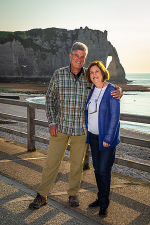 At Etretat