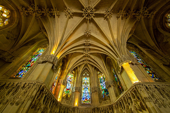 Chapelle Saint-Hubert, Da Vinci's burial site, at Château Royal d'Amboise