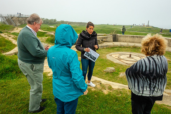 D-Day Tour, Pointe du Hoc, Normandy