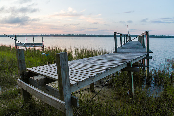 Old Pier, Indian Lagoon, Florida