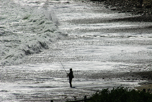 Lone Fisherman, Montauk
