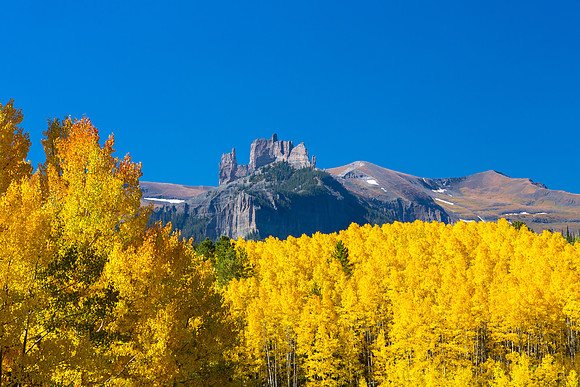 The Castles with Fall Color