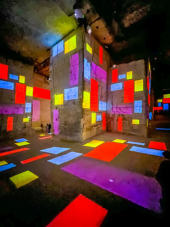 Carrieres de Lumieres, Les Baux