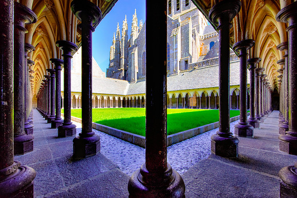 The Cloisters, Mont Saint-Michel