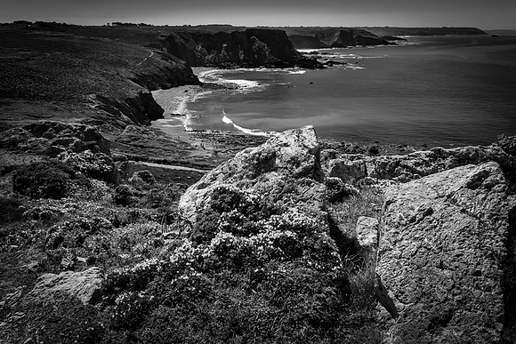 View from the point Chateau de Dinan, Crozon