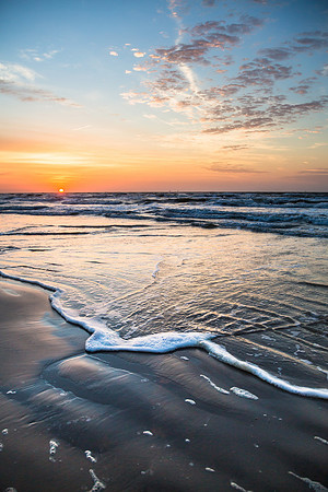 Mustang Island Sunrise, Texas