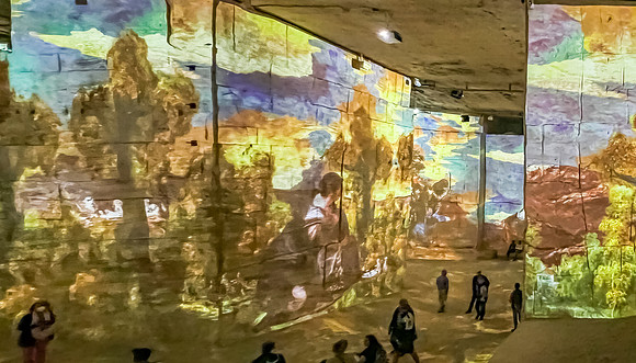 Carrieres de Lumieres, Les Baux