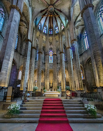 Santa Maria Del Mar Basilica, Barcelona