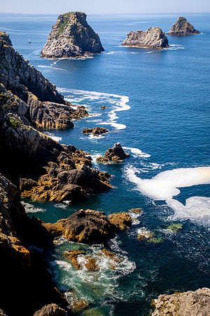 les Tas de Pois, pointe du Pen Hir, Crozon