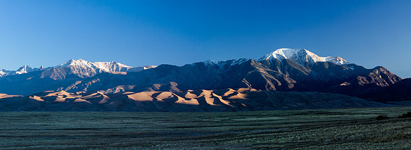 First Light, Great Sand Dines (Panorama)