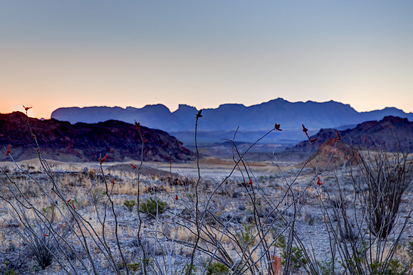 Chisos Mountain Sunrise