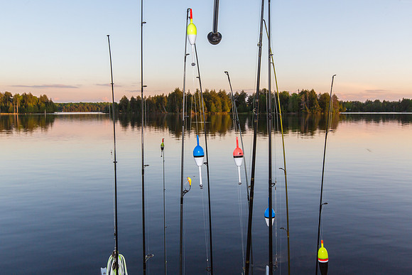 Ready for Fishing, Thousand Island Lake, Michigan UP