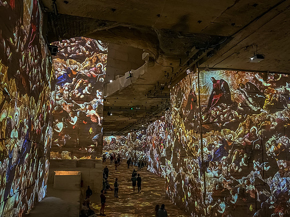 Carrieres de Lumieres, Les Baux