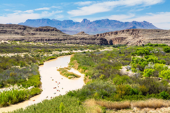 Kayaking the Rio Grande