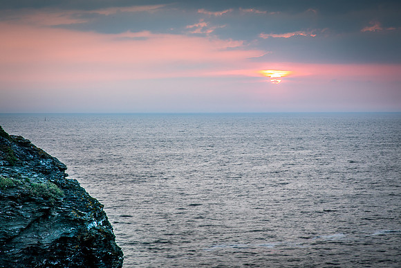 Sunset, Pointe des Poulains, Belle ile