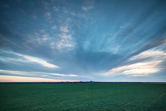 Study: Sky over Medicine Mounds, Texas (I)