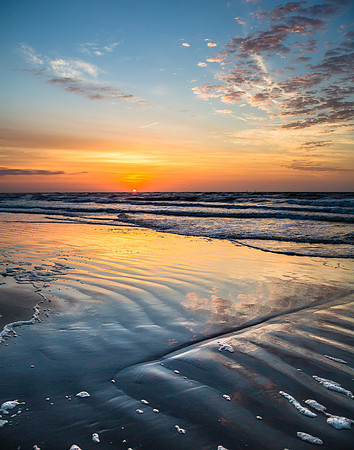 Mustang Island Sunrise, Texas