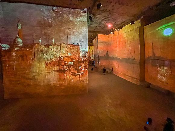 Carrieres de Lumieres, Les Baux