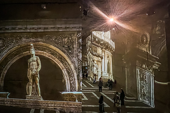 Carrieres de Lumieres, Les Baux