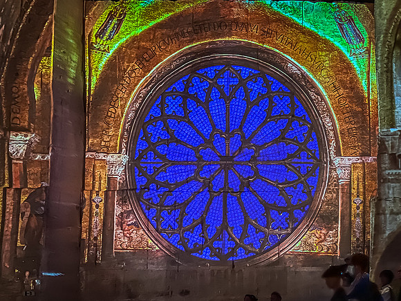 Carrieres de Lumieres, Les Baux