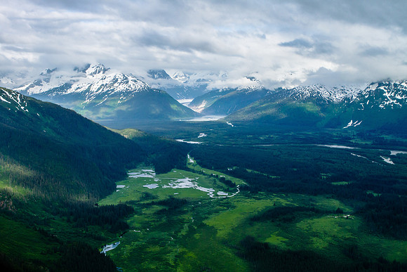 Misty Fjiords Beauty from the Air, Alaska
