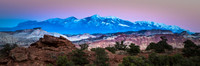Henry Mountains from Capitol Reef NP