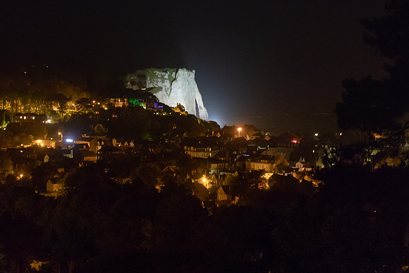 Etretat, View from the Donjon Hotel