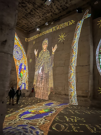Carrieres de Lumieres, Les Baux