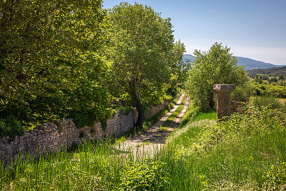 Outside Moustiers