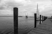 Boat Leaving, Appalachicola Harbor, Florida
