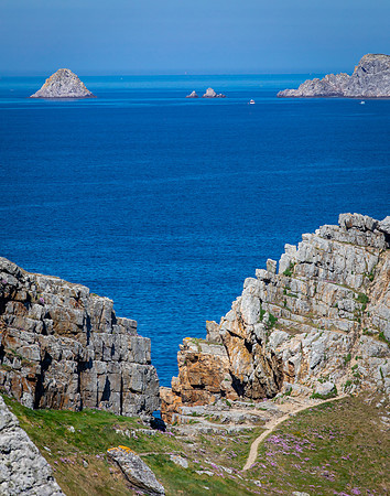 View from point Chateau de Dinan, Crozon