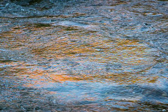 Reflections, East River; Gothic, Colorado