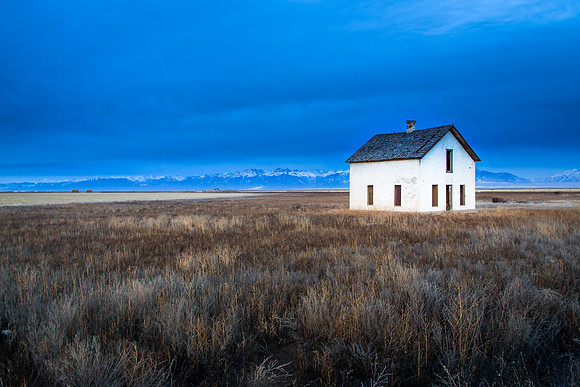 Abandoned Farm Home, San Luis Valley, Colorado