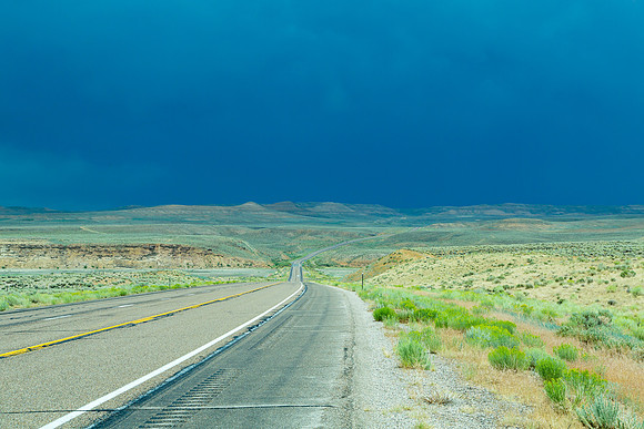 Approaching Storm, HY 530 Wyoming (South of Green River, WY)