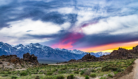 Sierra Nevada Mtns, Lone Pine, CA