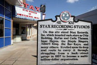 The Stax Recording Studio; Historical marker, Memphis