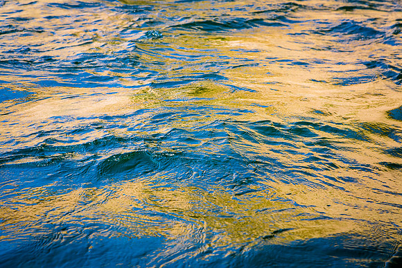 Reflected Light, Snake River, WY