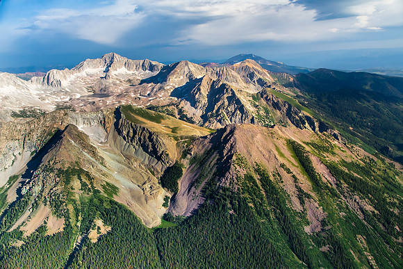 Colorado Mountain Aerial