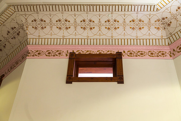 Ceiling Detail, DeWitt County Courthouse, Cuero