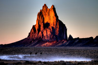 Horses at Shiprock, New Mexico