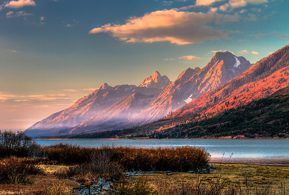 Sunrise, Grand Tetons (II)