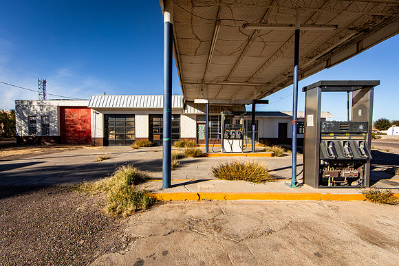 Abandoned Gas Station, Presidio, TX