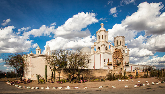 San Xavier del Bac Mission, Tucson, Arizona