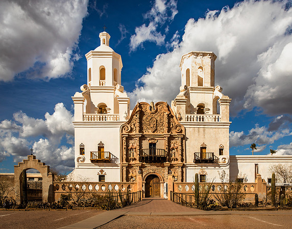 San Xavier del Bac Mission, Tucson, Arizona