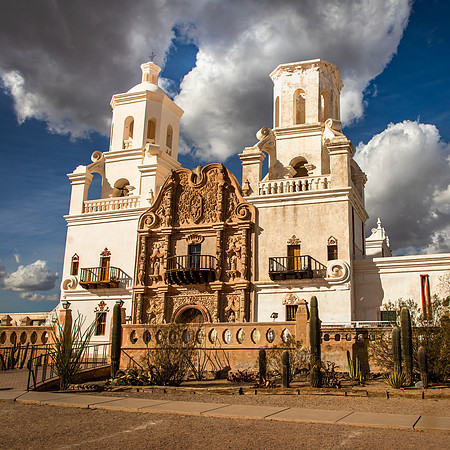 San Xavier del Bac Mission, Tucson, Arizona