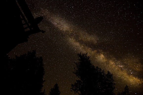 Milky Way from Nicholson Lake Ridge