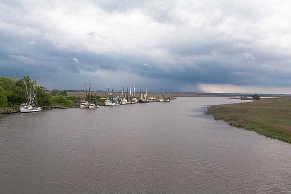 Boats at Rest, Darien, Georgia