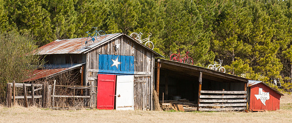"Life is Good", Shed, near Jefferson